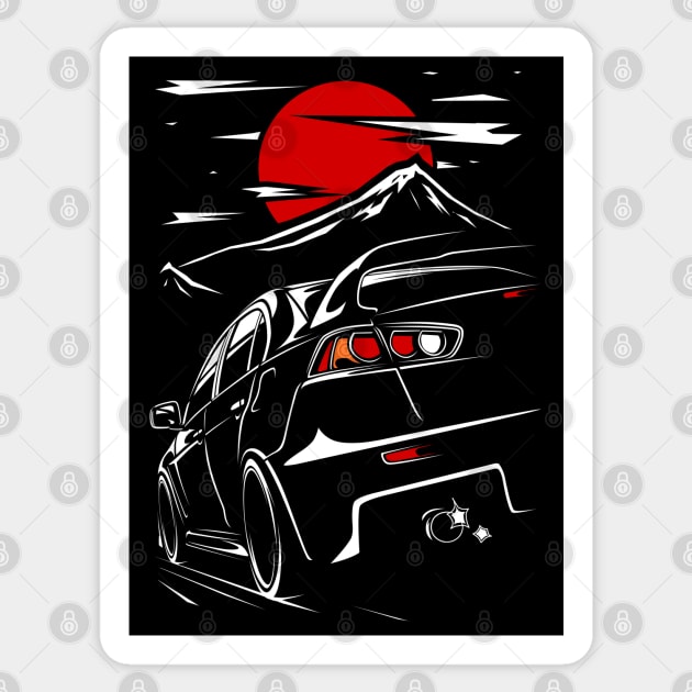 Mitsubishi Lancer Evo X Sticker by racingfactory